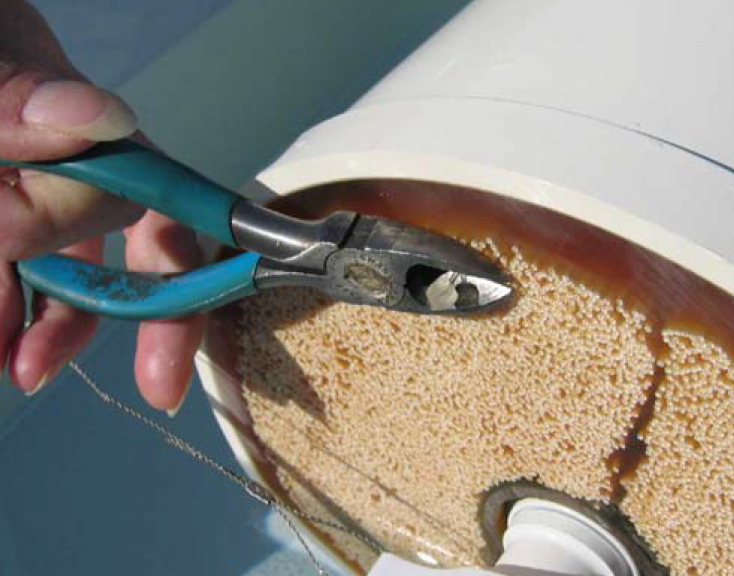 中空纖維膜膜絲修復(fù)操作